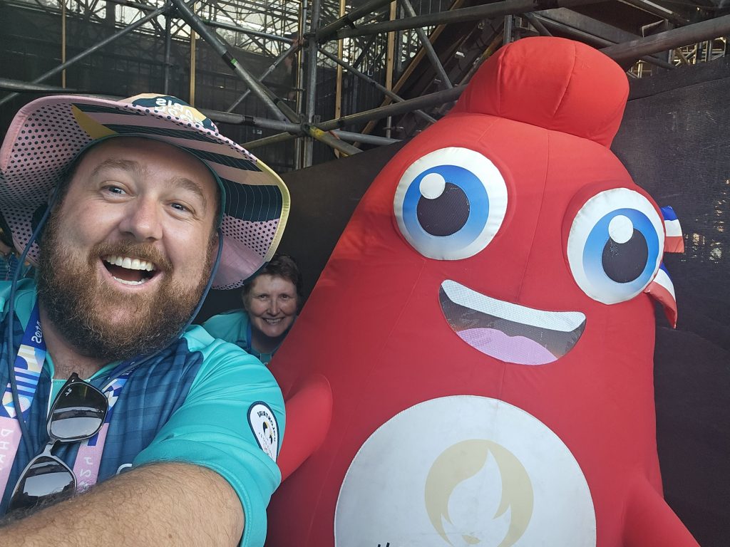 Wombat’s message for would-be World Champs volunteers: “Just do it!”