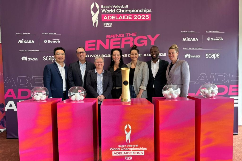 POOLS SET FOR 2025 FIVB BEACH VOLLEYBALL WORLD CHAMPIONSHIPS, ADELAIDE 
