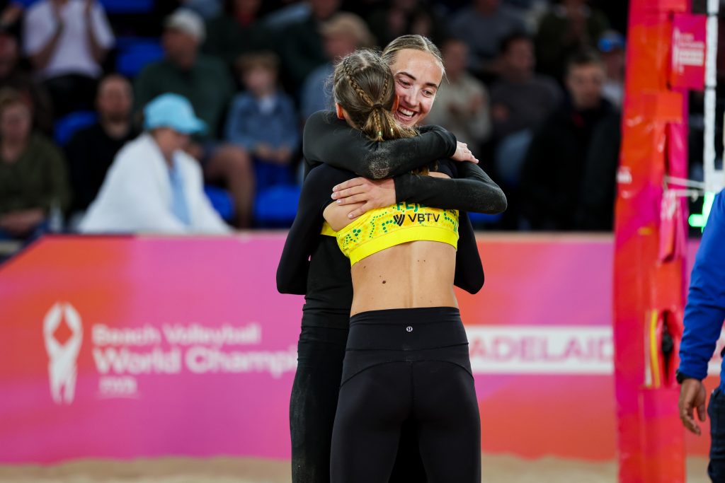 AUSSIE WOMEN’S DUOS ADVANCE TO NEXT ROUND AFTER MASSIVE WINS ON DAY 3 AT THE FIVB BEACH VOLLEYBALL WORLD CHAMPIONSHIPS