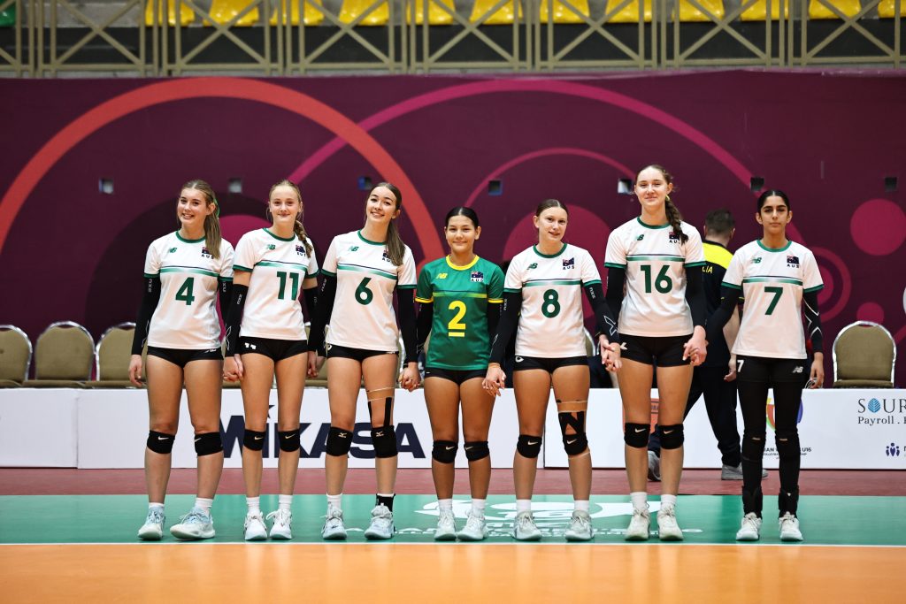 Australian Women’s U16 Team experience AVC competition in Jordan